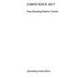 AEG Competence 320F W Manual de Usuario