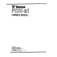 VESTAX PDX-A1 Manual de Usuario