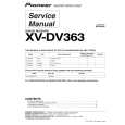 PIONEER XV-DV363/TDXJ/RB Manual de Servicio