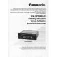 PANASONIC CQDPX35EUC Manual de Usuario