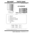 SHARP LL-T1620-P Catálogo de piezas