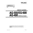 TEAC EG-600 Manual de Servicio
