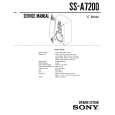 SONY SS-A7200 Manual de Servicio