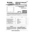 SHARP 29RX5 Manual de Servicio