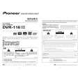 PIONEER DVR-116CHE/BXV/C5 Manual de Usuario