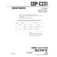 SONY CDP-C231 Manual de Servicio