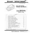 SHARP ER01PU Manual de Servicio