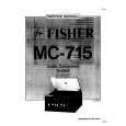 FISHER MC-715 Manual de Servicio