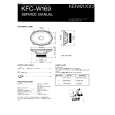 KENWOOD KFCW169 Manual de Servicio