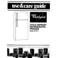 WHIRLPOOL ET12CCRSN00 Manual de Usuario
