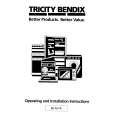 TRICITY BENDIX RF561W Manual de Usuario