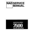 NAD 7600 Manual de Servicio