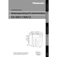 PANASONIC FAWA12 Manual de Usuario