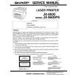 SHARP JX-9600PS Manual de Servicio