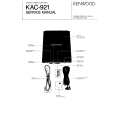 KENWOOD KAC921 Manual de Servicio
