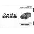 PANASONIC WVBLR730 Manual de Usuario