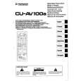 PIONEER CU-AV100a Manual de Usuario