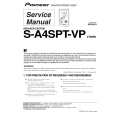 PIONEER S-A4SPT-VP/XTW/E5 Manual de Servicio