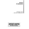 ARTHUR MARTIN ELECTROLUX CM6374W1 Manual de Usuario