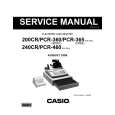 CASIO 240CR Manual de Servicio