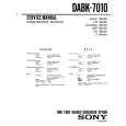 SONY DABK7010 Manual de Servicio