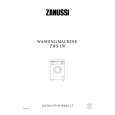 ZANUSSI ZWS150 Manual de Usuario