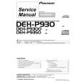 PIONEER DEH-P9350 Manual de Servicio