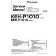 PIONEER KEH-P1010-3 Manual de Servicio