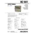 SONY MZNH1 Manual de Servicio