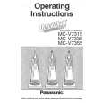 PANASONIC MCV7315 Manual de Usuario