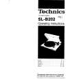 TECHNICS SL-B202 Manual de Usuario