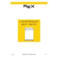 REX-ELECTROLUX RS3TX Manual de Usuario