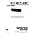 SONY CDX5180FP Manual de Servicio SONY CDX5180FP Manual de Servicio