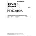 PIONEER PDK-5005/WL Manual de Servicio