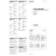 SONY XS-HD160G Manual de Usuario