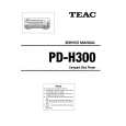 TEAC PD-H300 Manual de Servicio