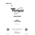 WHIRLPOOL LG9481XWW0 Catálogo de piezas