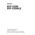 SONY BVF-V20W Manual de Servicio