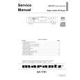MARANTZ SA17S1 Manual de Servicio