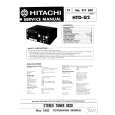 HITACHI HTD-G2 Manual de Servicio HITACHI HTD-G2 Manual de Servicio