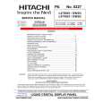 HITACHI L47S601 Manual de Servicio