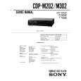 SONY CDP-M302 Manual de Servicio