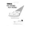 YAMAHA KX-W282 Manual de Usuario