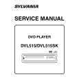 SYLVANIA DVL515 Manual de Servicio