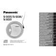 PANASONIC SLSX332 Manual de Usuario