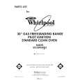 WHIRLPOOL SF310PERW5 Catálogo de piezas