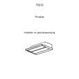 AEG 700D-W/NL Manual de Usuario