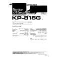PIONEER KP-818G Manual de Servicio