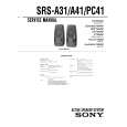 SONY SRS-PC41 Manual de Servicio
