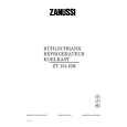 ZANUSSI ZT154RM Manual de Usuario